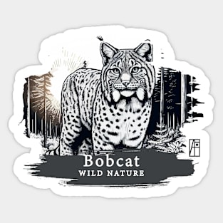 Bobcat - WILD NATURE - BOBCAT -9 Sticker